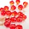 12 Pack: Ruby Faceted Glass Round Beads, 14mm by Bead Landing™
